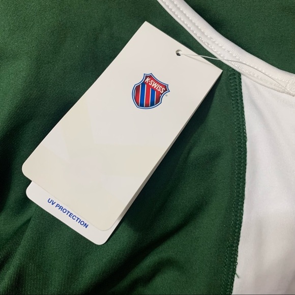 K-SWISS Accomplish Tennis Dress Pasture Green, White Colorblock - Picture 4 of 8